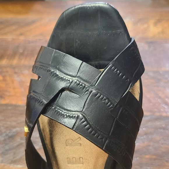Ted Baker Zelania Croc effect slides - Picture 3 of 3